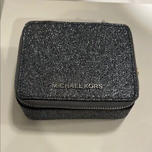 Michael Kors Glittery Black Jewelry Box
